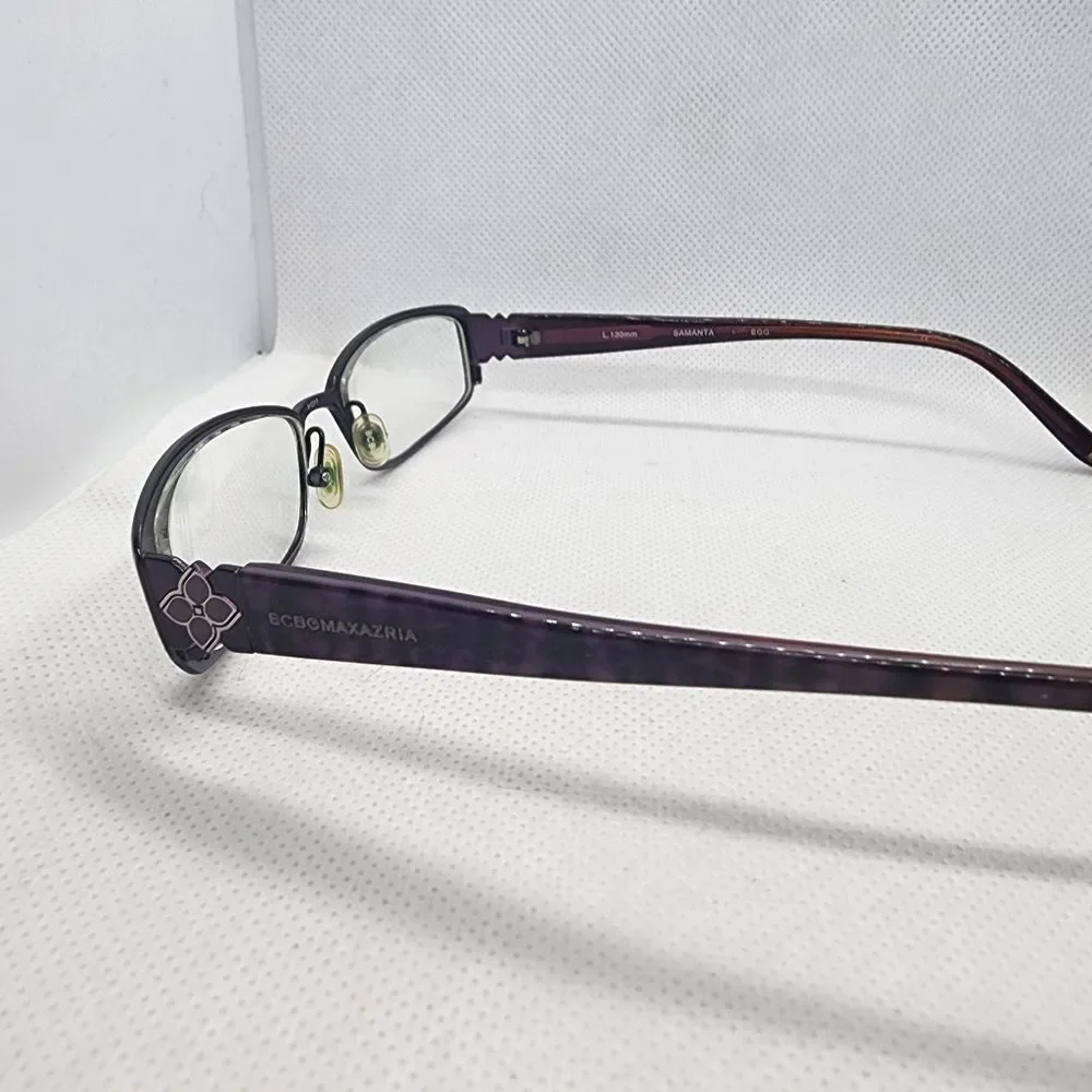 BCBGMaxAzria Samantha Eggplant Purple Prescription Glasses Frames